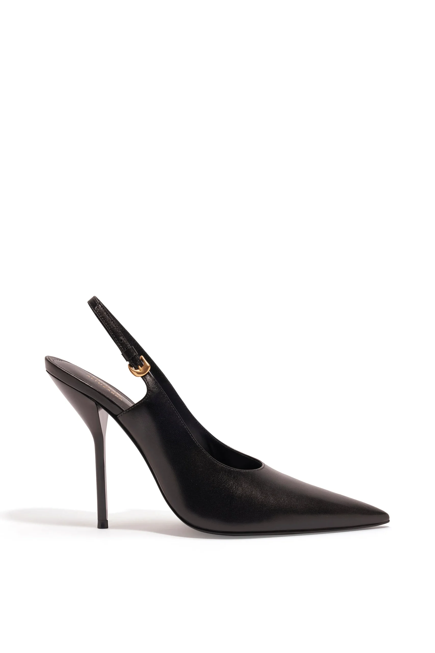 Larroudé X Altuzarra Pump In Black Leather